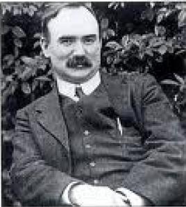 Connolly sitting down, all relaxed, like a boss.