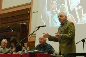 Joe Higgins speaking