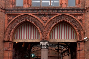 Doors of Georges market, belfast