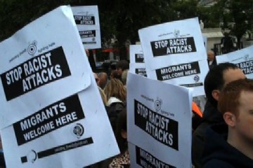 anti racism rally belfast