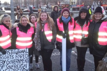 Women in Pink Hi Vis