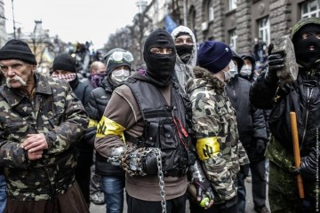 Fascists at Maidan protest