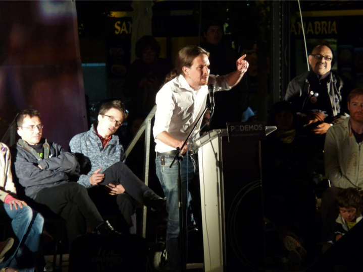 Pablo Igleasias of Podemos